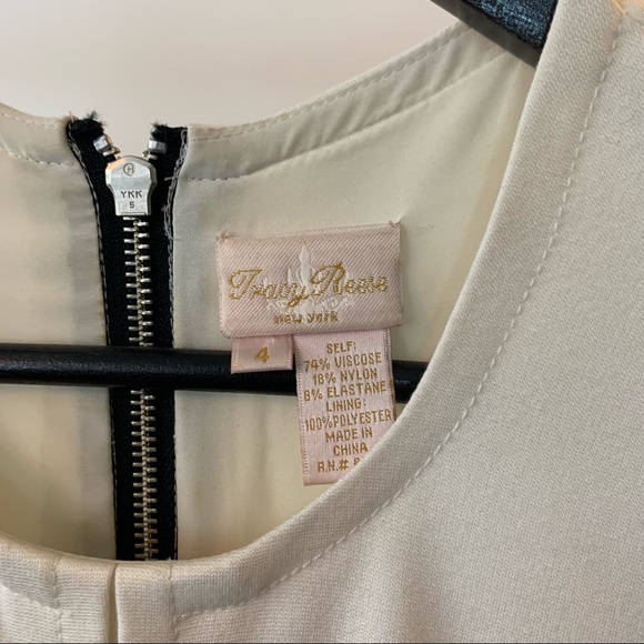 Tracy Reese Dress (Blue/White/Black) Size 4 - Picture 2 of 4